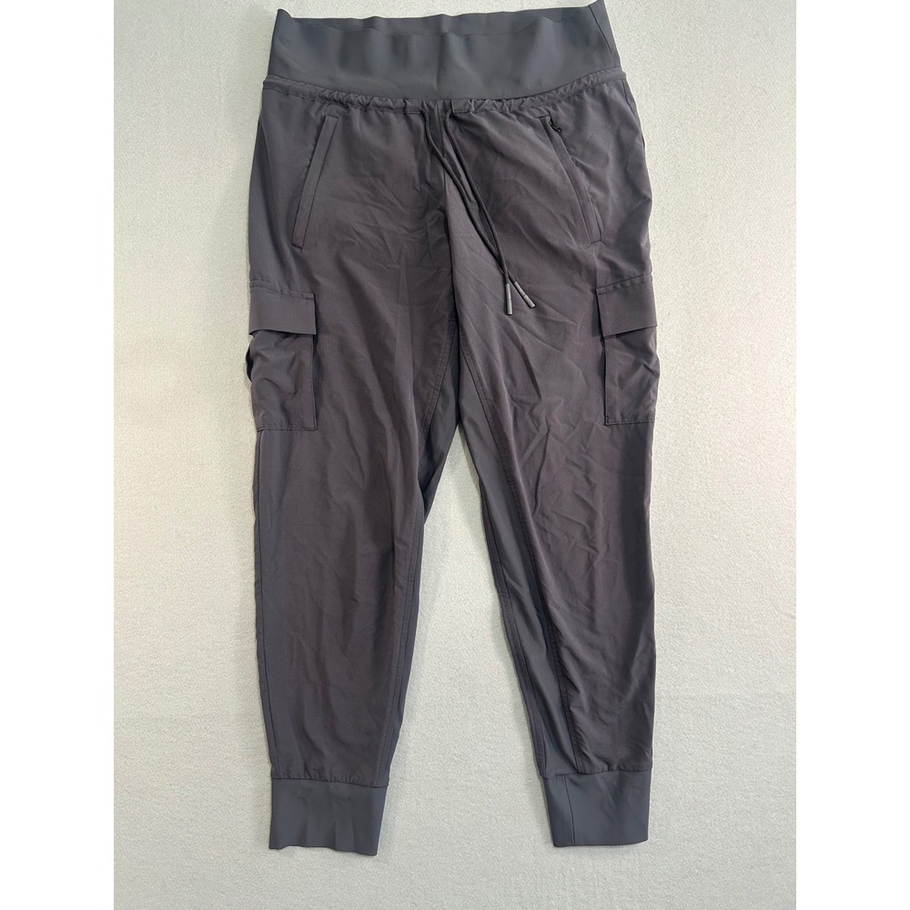 Athleta Sutton Joggers Women 6 Arbor Olive‎ Hiking Travel Stretch Pockets Pants